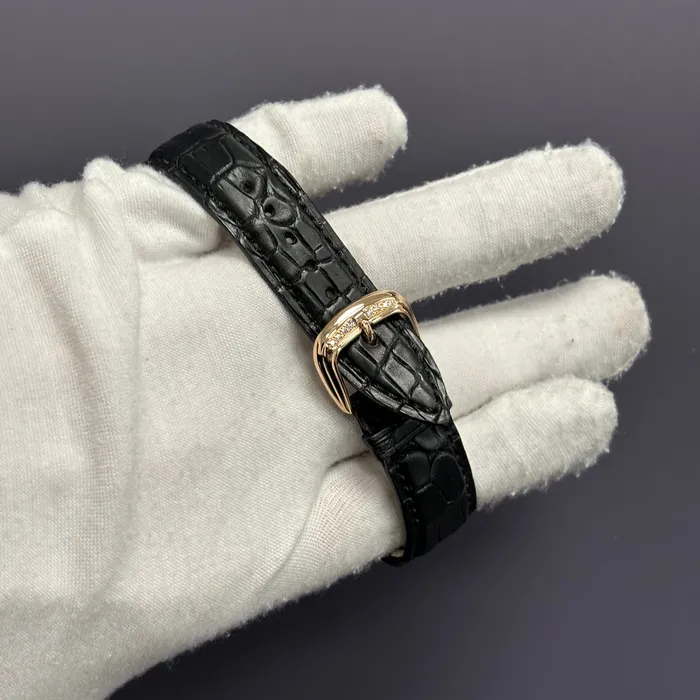 Watches Franck Muller Cintree 35mm Pave Dial Watch Ref 7851 SC D CD COL DR Happy Jewelers Watches Franck Muller Cintree 35mm Pave Dial Watch Ref 7851 SC D CD COL DR Happy Jewelers