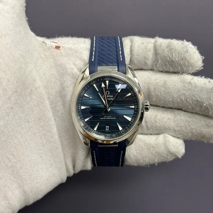 Watches Happy Jewelers Omega Seamaster 41mm Blue Dial Watch Ref 22010412103004 Watches Happy Jewelers Omega Seamaster 41mm Blue Dial Watch Ref 22010412103004