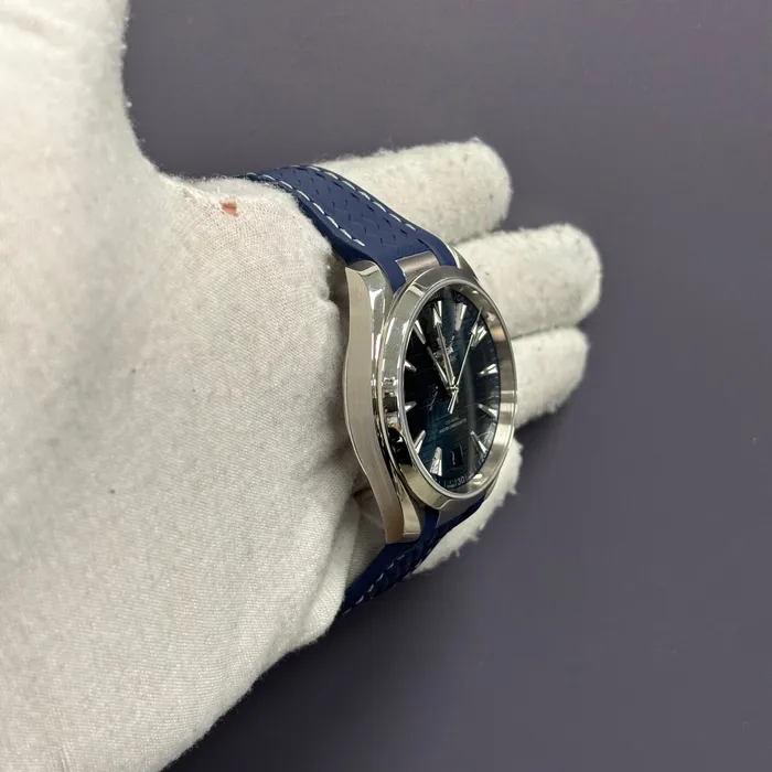 Watches Happy Jewelers Omega Seamaster 41mm Blue Dial Watch Ref 22010412103004 Watches Happy Jewelers Omega Seamaster 41mm Blue Dial Watch Ref 22010412103004