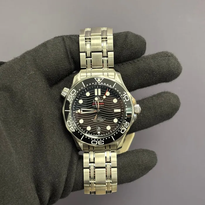 Watches Happy Jewelers Omega Seamaster 42mm Black Dial Watch Ref 21030422001001 Watches Happy Jewelers Omega Seamaster 42mm Black Dial Watch Ref 21030422001001