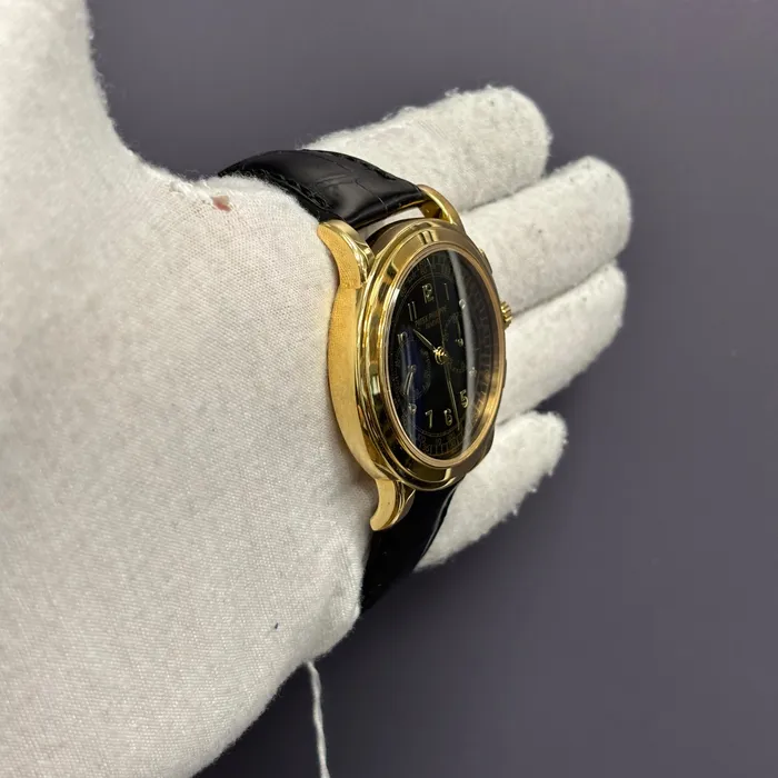 Watches Happy Jewelers Patek Philippe Complications 42mm Black Dial Watch Ref 5070J001 Watches Happy Jewelers Patek Philippe Complications 42mm Black Dial Watch Ref 5070J001