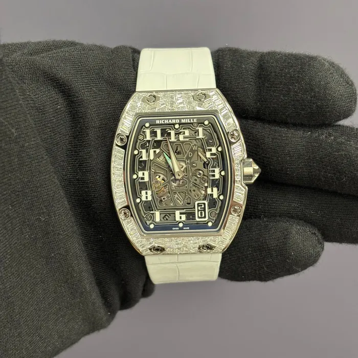 Watches Happy Jewelers Richard Mille RM6701 38mm Openwork Dial Watch Ref RM6701 Watches Happy Jewelers Richard Mille RM6701 38mm Openwork Dial Watch Ref RM6701