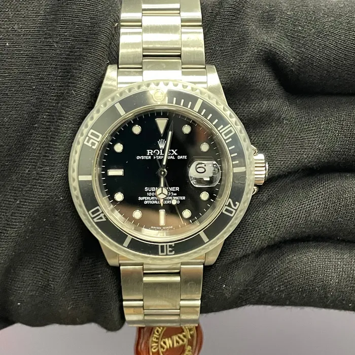 Watches Happy Jewelers Rolex Submariner 40mm Black Dial Watch Ref 16610 Watches Happy Jewelers Rolex Submariner 40mm Black Dial Watch Ref 16610