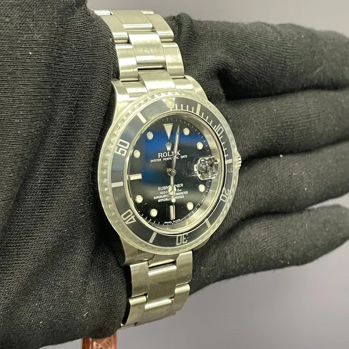 Watches Happy Jewelers Rolex Submariner 40mm Black Dial Watch Ref 16610 Watches Happy Jewelers Rolex Submariner 40mm Black Dial Watch Ref 16610