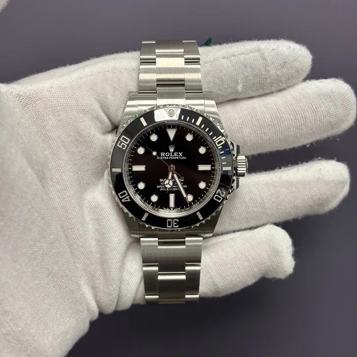 Watches Happy Jewelers Rolex Submariner 41mm Black Dial Watch Ref 124060 Watches Happy Jewelers Rolex Submariner 41mm Black Dial Watch Ref 124060