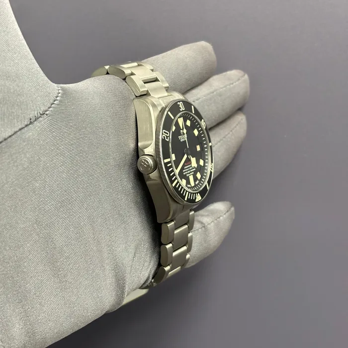 Watches Happy Jewelers Tudor Pelagos LHD 42mm Black Dial Watch Ref 25610TNL Watches Happy Jewelers Tudor Pelagos LHD 42mm Black Dial Watch Ref 25610TNL