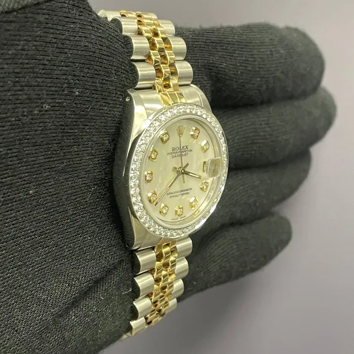 Watches Rolex Datejust 31mm MOP Dial Watch Ref 68273 Happy Jewelers Watches Rolex Datejust 31mm MOP Dial Watch Ref 68273 Happy Jewelers