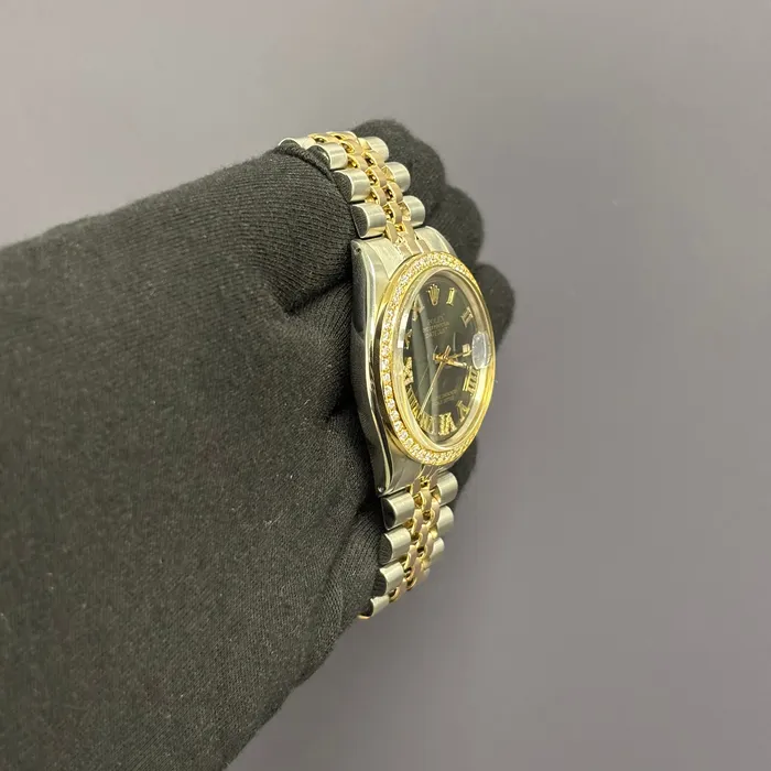 Watches Rolex Datejust 36mm Green Dial Watch Ref 1600 Happy Jewelers Watches Rolex Datejust 36mm Green Dial Watch Ref 1600 Happy Jewelers