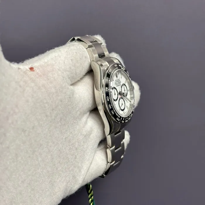 Watches Rolex Daytona 40mm White Dial Watch Ref 126500LN Happy Jewelers Watches Rolex Daytona 40mm White Dial Watch Ref 126500LN Happy Jewelers