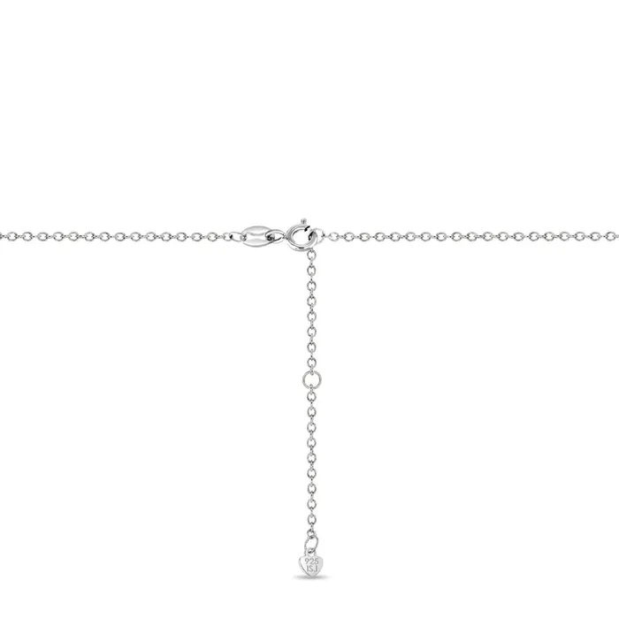 Womens Necklaces Engraved Medal Womens PendantNecklace Sterling Silver Necklaces