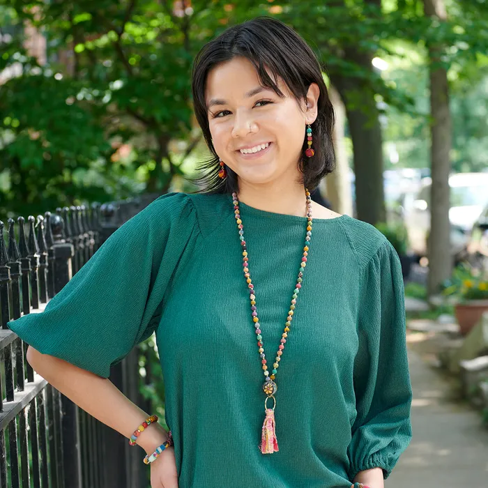 WorldFinds Necklaces Kantha Tassel Necklace